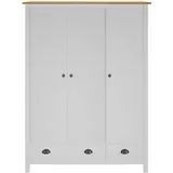 vidaXL Kleiderschrank Hill 127 x 170 x 50 cm Weiß