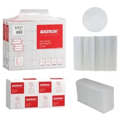 Falthandtuch Katrin Classic NonStop M2, 4000 Bl., 2-lg. weiß, 20,3x24cm