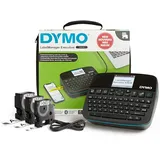 Dymo Labelmanager Executive 640 Cb Stampante Per Etichette Portatile Con Custodia E 3 Cassette Di Etichette D1 ? Etichettatrice Compatta Con Tastiera