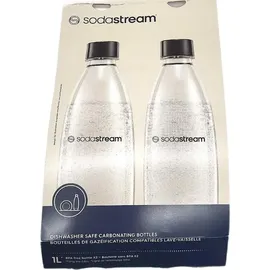 Sodastream Fuse PET-Flasche 2 x 1 l schwarz