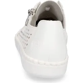 Rieker Komfort Schnürschuhe in Weiß 36