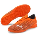 PUMA Fußball - Schuhe Kinder - Halle ULTRA 4.1, SHOCKING ORANGE-PUMA BLACK, 37 1⁄2