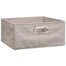 5five simply smart 5five - stoffkorb 31x15cm "mix n modul" beige meliert