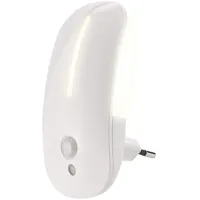 Lunartec LED-Steckdosen-Nachtlicht mit Bewegungsmelder & Dämmerungs-Sensor