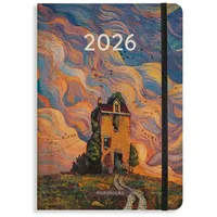 Matabooks - A5 Kalender Samaya 2026 Farbe: Sunset (DE/EN)
