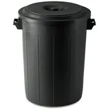 Kreher Mülltonne 70 l Schwarz
