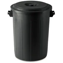Kreher Mülltonne 70 l Schwarz
