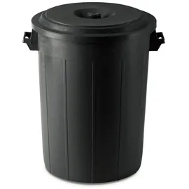 Kreher Mülltonne 70 l Schwarz