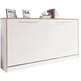 VCM Schrankbett, Wandklappbett Lattenrost 90x200 cm