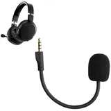kwmobile Ersatz Kopfhörer Mikrofon kompatibel mit Steelseries Arctis 1 Headset Gaming Headphones Mikrofon mit 3,5 mm Klinkenstecker - Schwarz