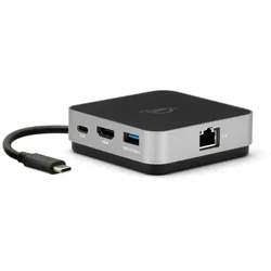 OWC Travel Dock E - Mini-Dock - USB-C 3.2 Gen 1 / Thunderbolt 3