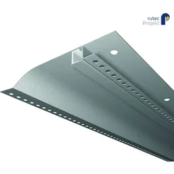 Rutec Projekt Trockenbauprofil TP147/15, für LED Strips bis 1.3cm Breite, Zinkblech, 200cm RUP-PFG325