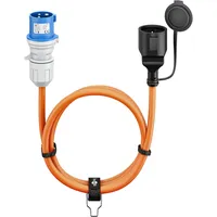 Goobay Camping Adapterleitung 1,5 m CEE-Stecker auf Buchse mit