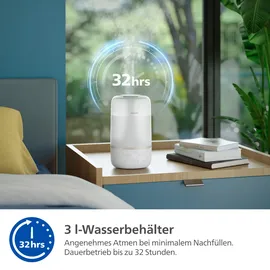 Philips HU1510 1000 Series Luftbefeuchter 3,0 l gold