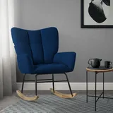 Schaukelstuhl Sessel Schaukelsessel Relaxsessel Wohnzimmersessel Polstersessel