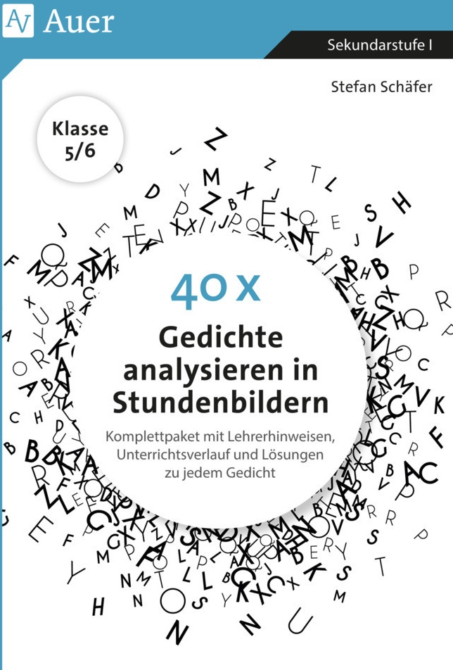 40 X Gedichte Analysieren In Stundenbildern 5-6 - Stefan Schäfer  Geheftet