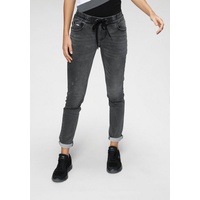 KANGAROOS Jogg Pants in Denim-Optik mit elastischem Bündchen Gr. 42, N-Gr, light-grey-used, Jeans, 51483401-42 N-Gr