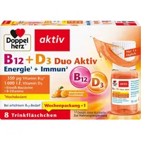 Doppelherz B12 + D3 Duo Aktiv Trinkampullen 8 St.