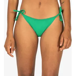 Bikini-Hose Damen seitlich gebunden - Sofy grün smaragdgrün DE 44 / FR 46