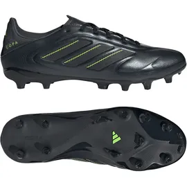 adidas Copa Pure 3 League FG/MG Herren Core Black/Dgh Solid Grey/Lucid Lemon 43 1/3