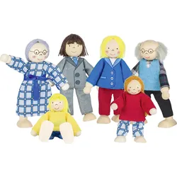 Goki Biegepuppen City Familie  SO218