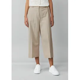 s.Oliver Culotte mit Wide Leg Hosen Beige 36