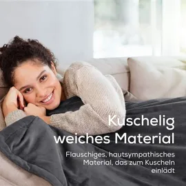 Beurer Wärmezudecke HD 75 Cosy 130 x 180 cm Dark Grey