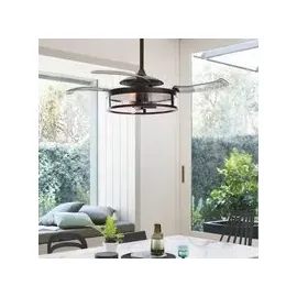 Fanaway Classic 122 cm Deckenventilator schwarz mit Licht inkl. Fernbedienung