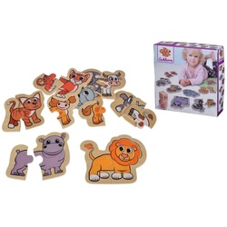 Eichhorn Puzzle Eichhorn Tierpuzzle 16-tlg., Puzzleteile