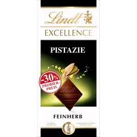 Lindt EXCELLENCE Pistazie - Feinherbe Schokolade | 100g Tafel | Mit Pistazie | Intensiver Kakao-Geschmack | Dunkle Schokolade