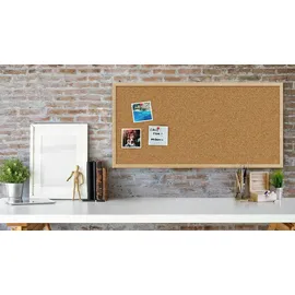 ALLboards Pinnwand 80 x 40 cm Braun