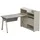 aea Schreibtisch Modern Beige / Grau