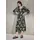 street one studio Midikleid Blumen Grün 36