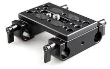 Smallrig 1775 MOUNTING PLATE WITH 15MM ROD CLAMPS