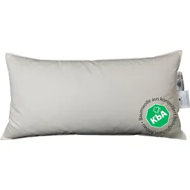 VitaSchlaf Bio-Luxe-KBA Daune Kissen 50 x 70 cm Weiß