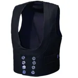 EIKO EMS - Zunftweste - Serie ZUNFT CLASSIC - Doppelpilot - Schwarz - Größe: 4... - 48 - Schwarz