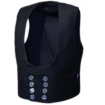 EIKO EMS - Zunftweste - Serie ZUNFT CLASSIC - Doppelpilot - Schwarz - Größe: 4... - 48 - Schwarz