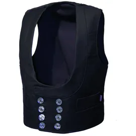 EIKO EMS - Zunftweste - Serie ZUNFT CLASSIC - Doppelpilot - Schwarz - Größe: 4... - 48 - Schwarz