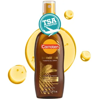 Carroten Intensive Tanning Oil LSF 0, 70 ml - Bräunungsbeschleuniger mit Karotten- und Kokosnussöle - Veganes Bräunungsöl mit Vitaminen A & E