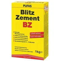 Pufas Blitzzement 1 kg grau