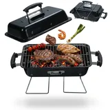 Tischgrill Holzkohlegrill Klappgrill Campinggrill Parkgrill Barbecuegrill Smoker