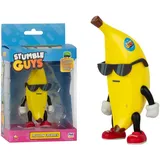 Bandai Namco Entertainment Bandai Stumble Guys – Banana Guy – Figur 11 cm mit Aufklebern – Figur mit beweglichen Bewegungen – Videospielfigur Stumble Guys – PMS6010B