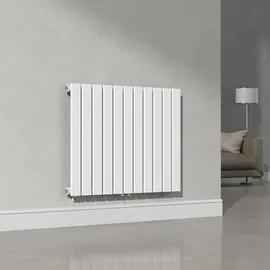 neu.haus Designheizkörper Nore 600 x 800 mm 616 W weiß Mittelventil