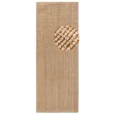 Villeroy & Boch Teppich »Rosalie«, rechteckig, 10 mm Höhe, Jute, Natur, Wohnzimmer, Esszimmer, Schlafzimmer, Flur, Modern, Boho Teppich Jute für