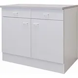 Flex-Well Classic Unterschrank Speed 100 cm Weiß