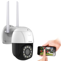 7links PTZ-IP-Überwachungskamera, 2K+, 5x optischer Zoom, IR, WLAN, 64GB, App