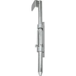 Bodenriegel mit Flansch, 300 mm, Stahl verzinkt