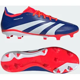 adidas Predator League FG Lucid Blue / Cloud White / Solar Red 44 2/3
