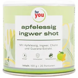 for you apfelessig ingwer shot 100 g Pulver