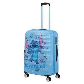American Tourister Wavebreaker Disney 4-Rollen 67 cm / 64 l blau/silber